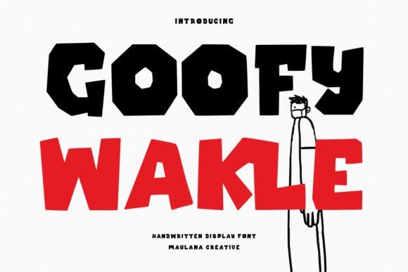 Goffy Wakle Font - Featured Image