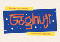 Goghuji Font - Featured Image