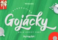 Gojacky Font - Featured Image