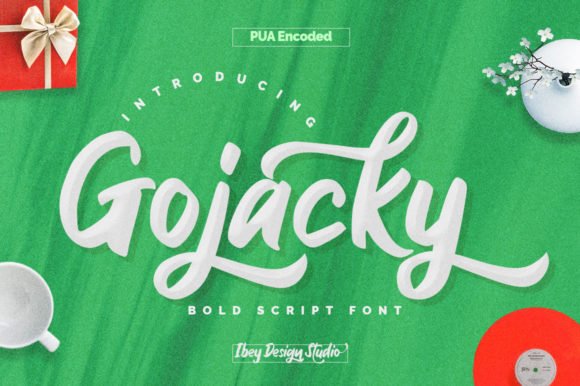 Gojacky Font - Featured Image