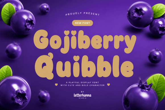 Gojiberry Quibble Font - Featured Image