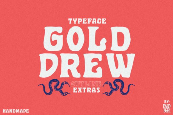 Golddrew Font - Featured Image