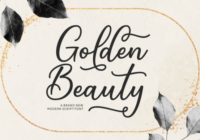 Golden Beauty Font - Featured Image
