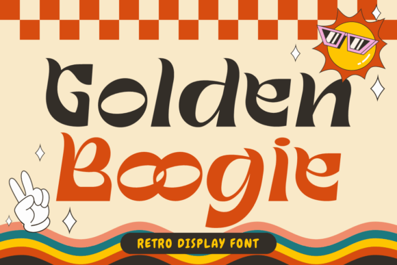 Golden Boogie Font - Featured Image