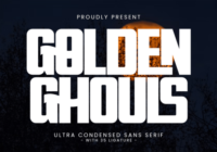 Golden Ghouls Font - Featured Image