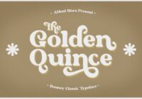 Golden Quince Font - Featured Image