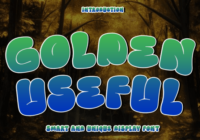 Golden Useful Font - Featured Image