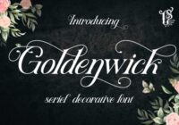 Goldenwick Font - Featured Image