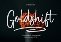 Goldshift Font - Featured Image
