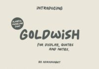 Goldwish Font - Featured Image