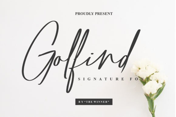 Golfind Font - Featured Image