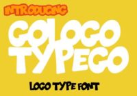 Gologotypego Font - Featured Image