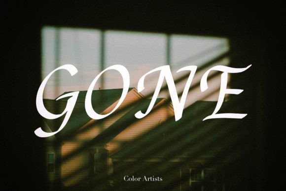 Gone Font - Featured Image