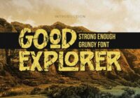 Good Explorer Font - Featured Image