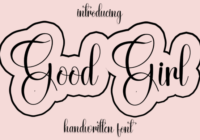 Good Girl Font - Featured Image