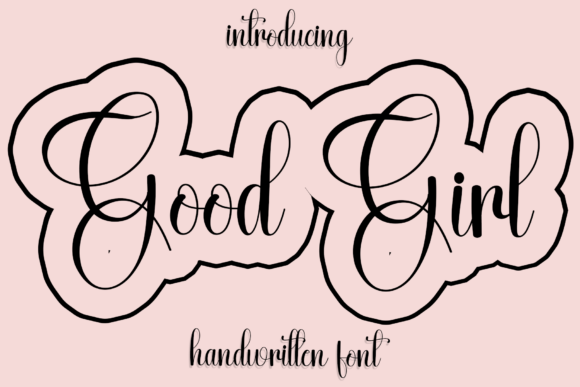Good Girl Font - Featured Image