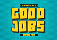 Good Jobs Font - Featured Image