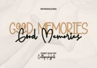Good Memories Font - Featured Image