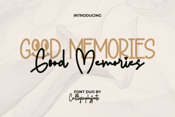 Good Memories Font - Featured Image