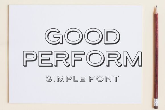 Good Perform Font - Featured Image