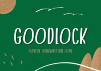 Goodlock Font - Featured Image
