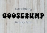 Goosebump Font - Featured Image
