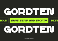 Gordten Font - Featured Image