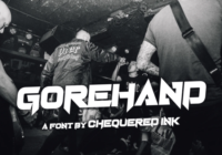 Gorehand Font - Featured Image