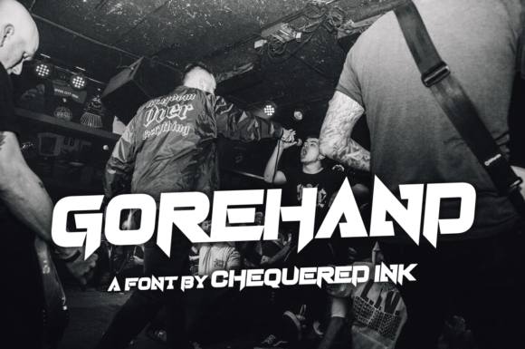Gorehand Font - Featured Image