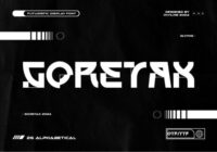 Goretax Font - Featured Image