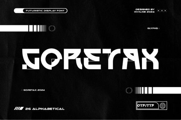 Goretax Font - Featured Image