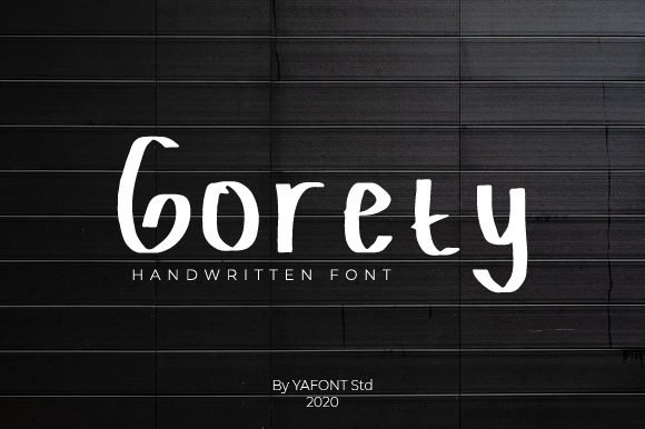Gorety Font - Featured Image
