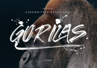 Gorilas Font - Featured Image