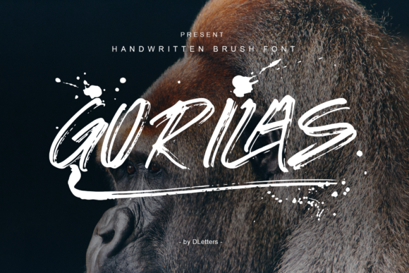 Gorilas Font - Featured Image
