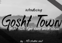 Gosht Town Font - Featured Image