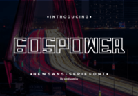 Gospower Font - Featured Image