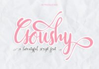 Goushy Font - Featured Image