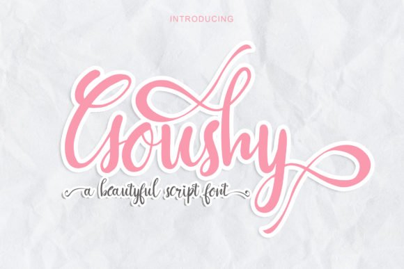 Goushy Font - Featured Image