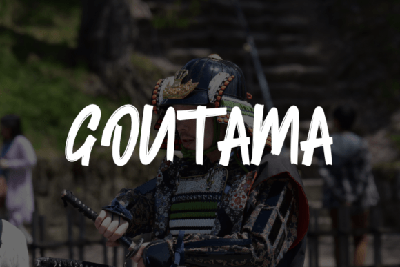 Goutama Font - Featured Image