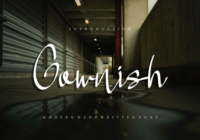 Gownish Font - Featured Image