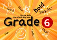 Grade6 Font - Featured Image