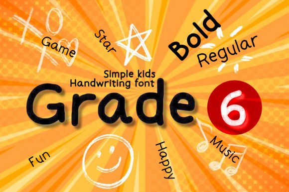 Grade6 Font - Featured Image