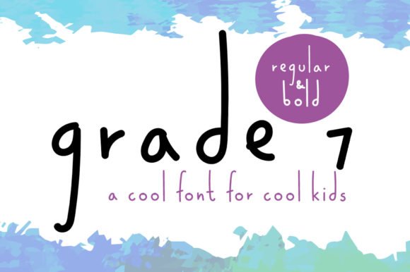 Grade 7 Font - Featured Image
