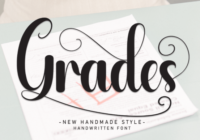 Grades Font - Featured Image