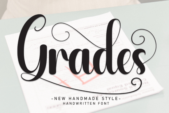 Grades Font - Featured Image