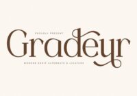 Gradeur Font - Featured Image