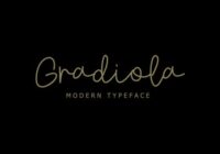 Gradiola Font - Featured Image