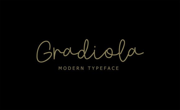 Gradiola Font - Featured Image