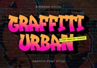 Graffiti Urban Font - Featured Image
