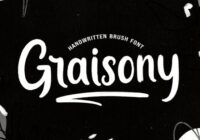 Graisony Font - Featured Image